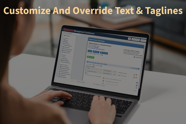 Customize And Override Text & Taglines